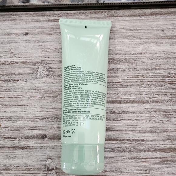 Clinique 7 Day Scrub Cream Rinse Off Formula Full Size 3.4 oz New - Picture 3 of 4